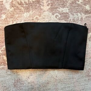 Zara Satin Tube Top XS